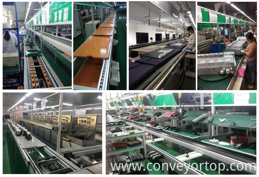 speed chain conveyor assembly line